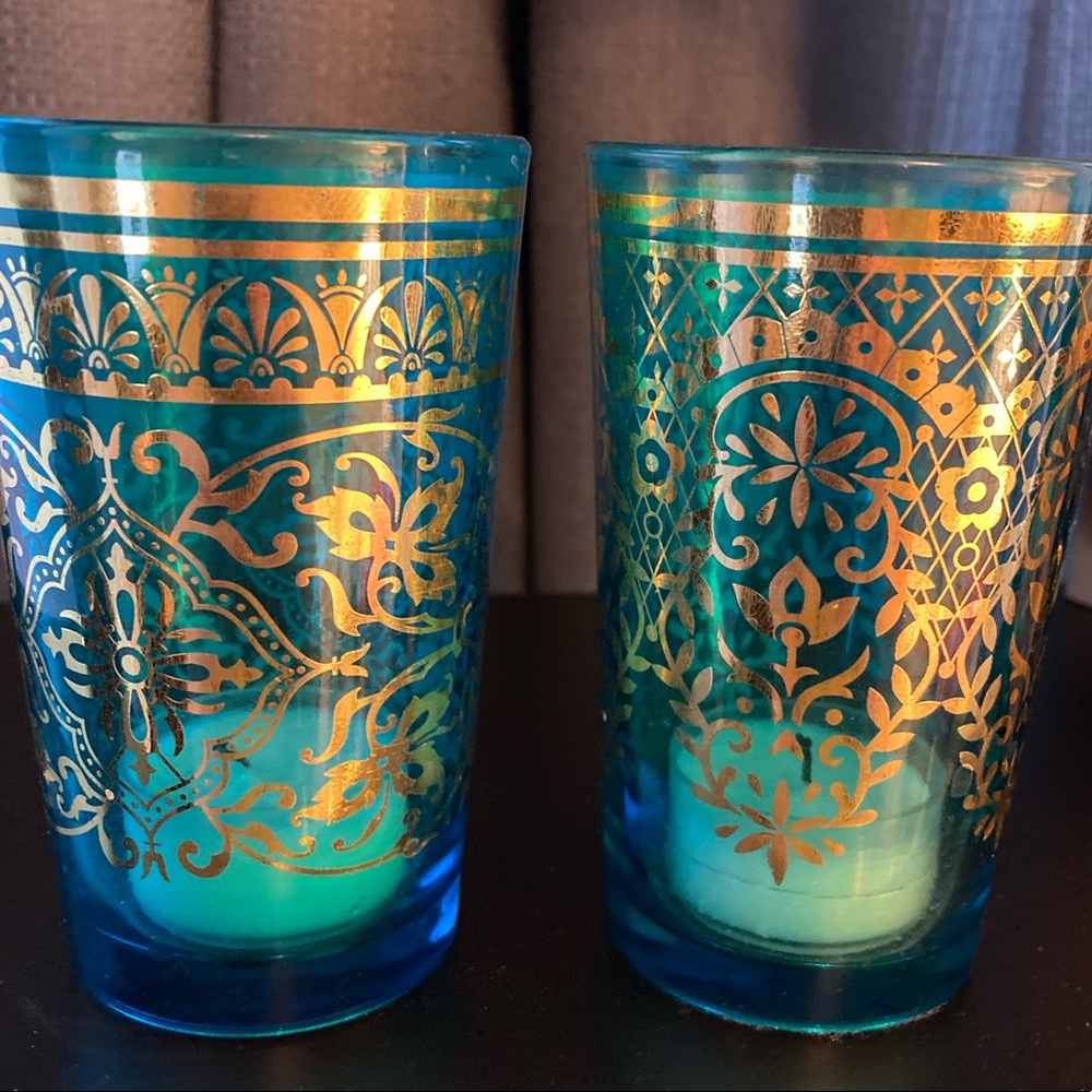 Pair of Morrocan influenced Boho glasses